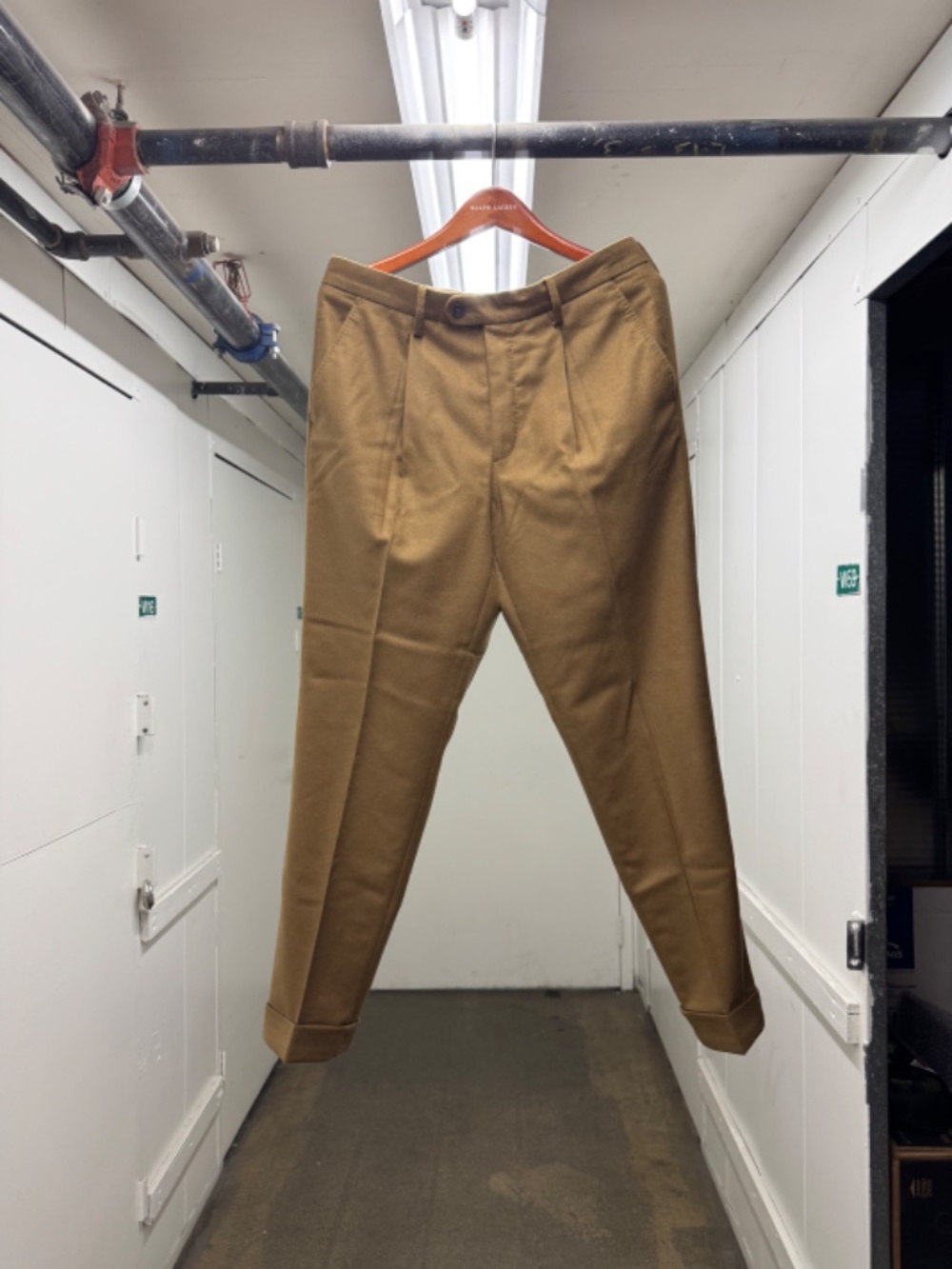 Massimo Dutti Limited Edition Wool Trousers Made in Portugal